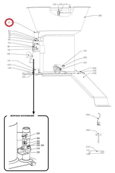 Заглушка GL 28, черная Hallde 10345 в ШефСтор (chefstore.ru)